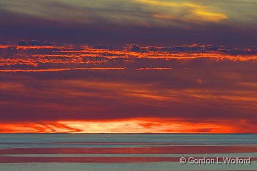 Lake Erie Sunset_23447.jpg - Photographed from Canada's south coast at Sherkston Shores, Ontario.
